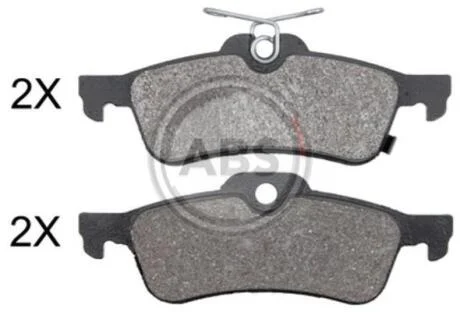 Гальмівні колодки дискові A.B.S. A.B.S. 37944