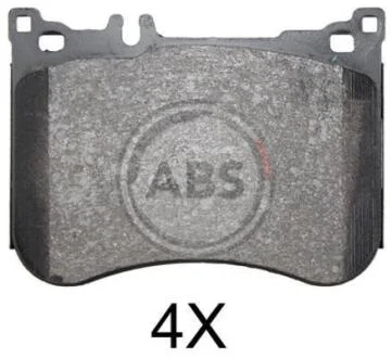 Гальмівні колодки дискові (1 к-т) A.B.S. A.B.S. 37952