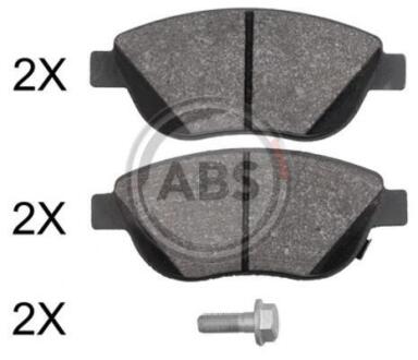 Гальмівні колодки дискові A.B.S. A.B.S. 37970