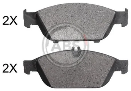 Гальмівні колодки дискові (1 к-т) A.B.S. A.B.S. 37971