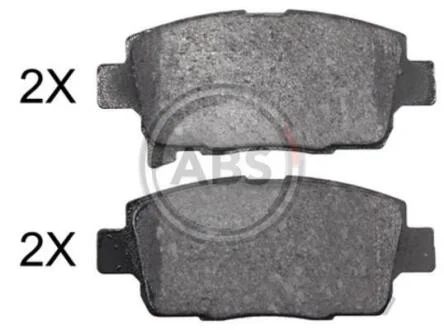 Гальмівні колодки дискові (1 к-т) A.B.S. A.B.S. 37979