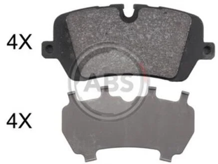 Колодка гальм. диск. задн. (ABS) A.B.S. 37981