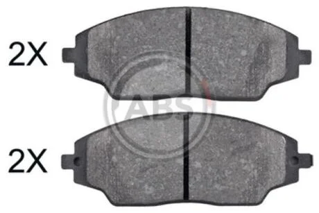 Гальмівні колодки дискові (1 к-т) A.B.S. A.B.S. 37987