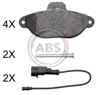 Гальмівні колодки дискові A.B.S. A.B.S. 37995