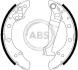 Колодка гальм. барабан. AUDI / VW 80/100/Passat задн. (ABS) A.B.S. 8778 (фото 1)