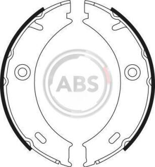 Гальмівні колодки барабан A.B.S. A.B.S. 9022