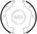 Колодка гальм. барабан. стоянкове гальм. VOLVO S80/V70 задн. (ABS) A.B.S. 9071 (фото 1)