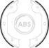 Колодка гальм. барабан. BMW, RENAULT, VW задн. (ABS) A.B.S. 9109 (фото 1)