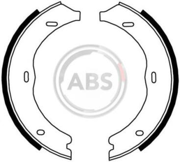 Гальмівні колодки барабан A.B.S. A.B.S. 9176