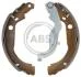 Колодка гальм. барабан. RENAULT DUSTER задн. (ABS) A.B.S. 9364 (фото 1)