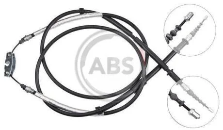 Трос ручного гальма A.B.S. A.B.S. K12425
