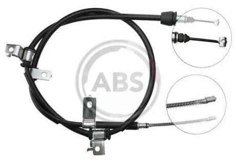 Трос ручного гальма лів. A.B.S. A.B.S. K15357