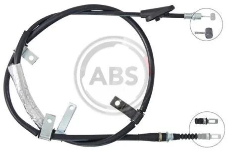 Трос ручного гальма лів. A.B.S. A.B.S. K17377