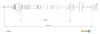 Трос зчеплення CIROEN/PEUGEOT Berlingo/Partner all gear BE4R &quot;1,6-1,9D &quot;07&gt;&gt; ADRIAUTO 070181 (фото 1)
