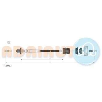 Трос зчеплення FIAT SCUDO, CITROEN JUMPY ADRIAUTO 11.0112.1