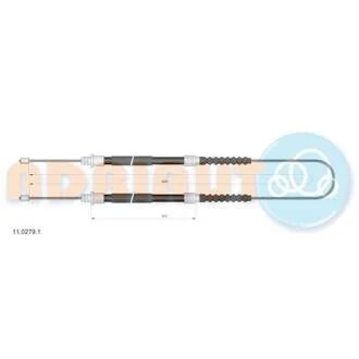 Трос гальмівний FIAT Ducato restyling drum brakeR01-/Boxer all drum brakeR02-/Jumper all dr ADRIAUTO 1102791