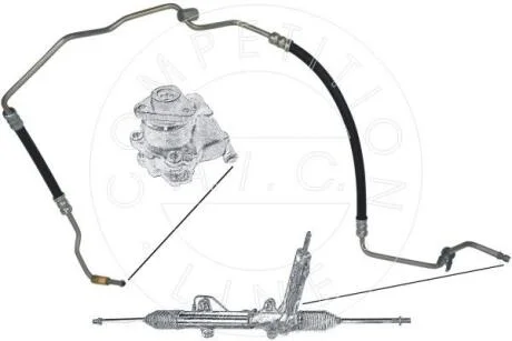 Патрубок системи гідропідсилення рульового управління AIC 57674