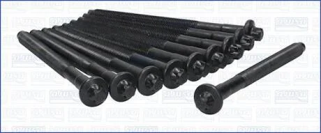 Компл. болтів ГБЦ FIAT DUCATO (98-02)/ PEUGEOT EXPERT (96-00) 1.9d (10шт) AJUSA 81008000