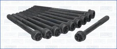 Компл. болтів ГБЦ FIAT DOBLO (10-) 1.3d (10шт) AJUSA 81039200