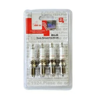 Свічка запалювання Renault Logan (04-), Sandero (08-) 1.4i/1.6i (1 электрод) к-кт 4 шт ASAM 30530