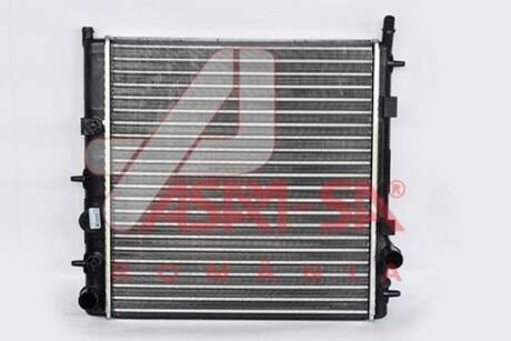 Радіатор охолодження Citroen C2, C3/Peugeot 207, 1007 1.1i, 1.4i, 1.6i (05-) ASAM 32838