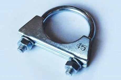 Хомут глушника метал. D 45,0 мм, M 8 (болт.) кругл.осн. (10шт) ASAM 55315