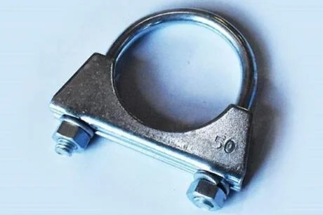 Хомут глушника стремяночний M8 Ф50 мм (оцинк. сталь) ASAM 55317