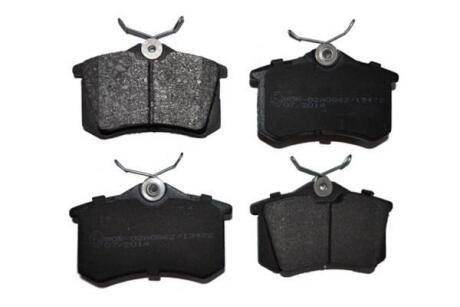 Колодки гальмівні дискові задн Audi A4, A6 (95-)/Citroen C4 (04-)/Peugeot 307, 308 (03-)/Renault Clio, Megane (02-) ASAM 71306