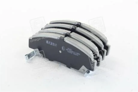 Колодки гальмівні дискові передні HONDA FR-V ASHIKA 50-04-491