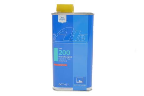 Рідина гальмівна DOT 4 200 1 L ATE 03.9901-6212.2