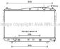 Радіатор охолодження двигуна Chevrolet Epica 2,0-2,5i 06> AT/MT AC+/- AVA AVA COOLING DW2135 (фото 1)