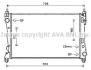 Радіатор охолодження двигуна Fiat Doblo Opel Combo 10&gt; 1,3 MJet 1,4i MT AC+/- AVA AVA COOLING FTA2449 (фото 1)