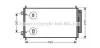 Радіатор кондиціонера Honda CR-V 2,0-2,4i 2,2-CTDI 07> Denso ver. AVA AVA COOLING HD5214D (фото 1)