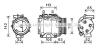 Компресор кондиціонера HONDA ACCORD 2003-(AVA) AVA COOLING HDAK238 (фото 1)
