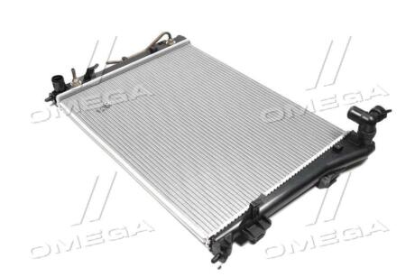 Радіатор охолодження двигуна Hyundai Sonata 2.0i-2.4i 09>15, Kia Optima 2,0i 2,4i 10> AT AC+/- AVA AVA COOLING HY2423