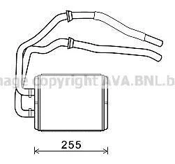 Радіатор обігрівача салону Iveco Daily 06> AVA AVA COOLING IV6105