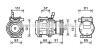 Компресор кондиціонера TUCSON/SPORTAGE III 2.0i (AVA) AVA COOLING KAAK145 (фото 1)