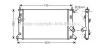 Радіатор охолодження MAZDA 5 (05-) (AVA) AVA COOLING MZ2183 (фото 1)
