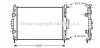 Радіатор охолодження двигуна MEGANE2/SCENIC MT +-AC 02 (Ava) AVA COOLING RT2307 (фото 1)