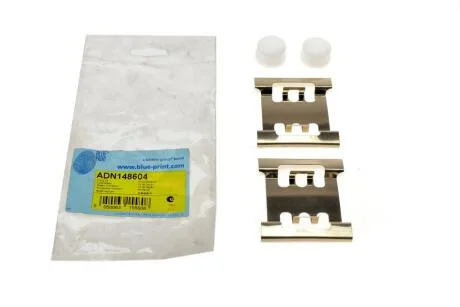 К-т встановлення колодок гальмівних BLUE PRINT ADN148604