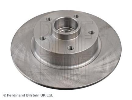 Диск гальмівний з підшипником, сенсорним кільцем ABS, гайкою осі та захисним ковпаком BLUE PRINT ADR164311