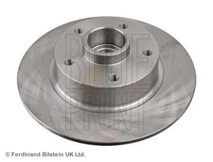 Диск гальмівний з підшипником, сенсорним кільцем ABS, гайкою осі та захисним ковпаком BLUE PRINT ADR164311