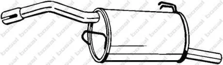 Деталі вихлопної системи BOSAL 177-673