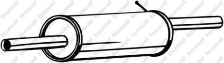 Глушник задня частина SANDERO 08-12 (200-063) BOSAL 200063