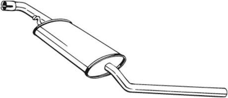 Деталі вихлопної системи BOSAL 281-241