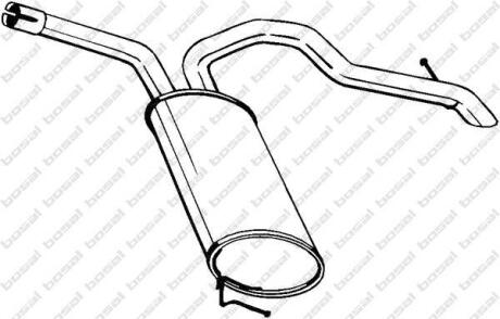 Глушник BOSAL 281-619