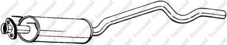 Глушник середня частина OPEL ASTRA 94-96 (282-309) BOSAL 282309