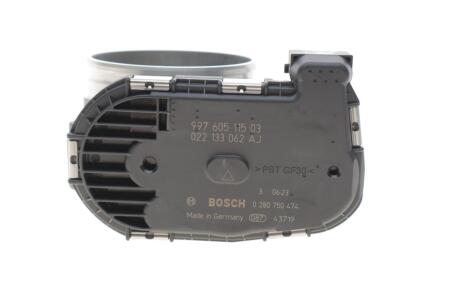 ПАТРУБОК ДРОСЕЛЬНОЇ ЗАСЛІНКИ BOSCH 0 280 750 474