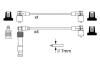A_Комплект ВВ проводів OPEL Astra/Kadett/Vectra \'\'2.0 16V \'\'87-98 BOSCH 0986357233 (фото 5)