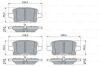 Гальмівні колодки дискові BOSCH 0 986 424 870 (фото 1)